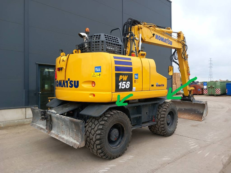 Komatsu PW158-11 MUDGUARDS - Priključek za Gradbeni stroj: slika 1 Komatsu PW158-11 MUDGUARDS - Priključek za Gradbeni stroj: slika 1