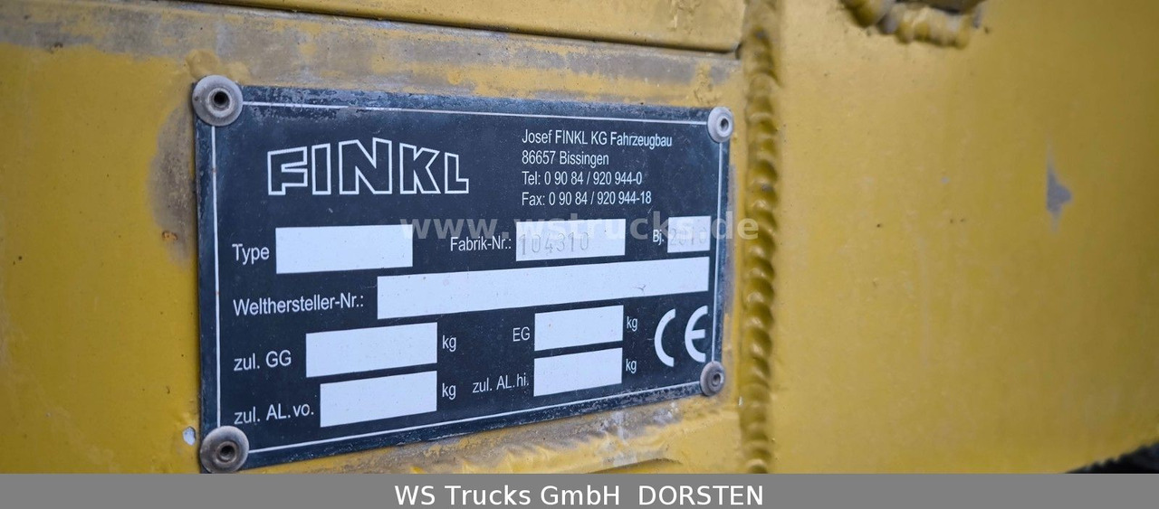 Tovornjak za prevoz konj Finkl 2 Stock Viehaufbau Hubdach: slika 6