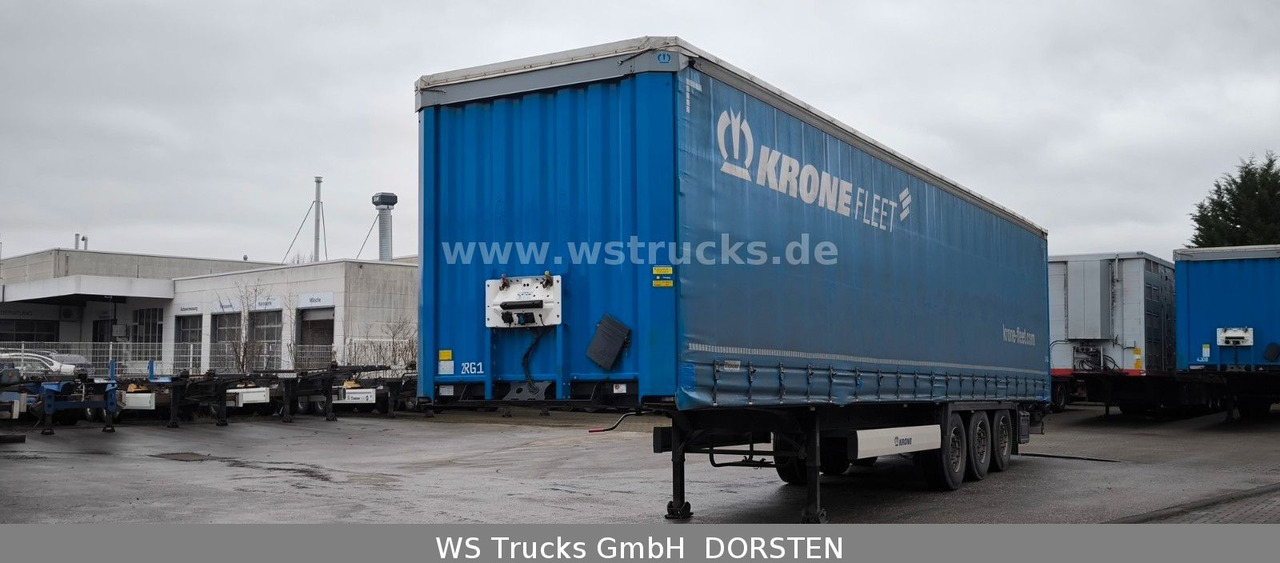 Krone SD 27 Planauflieger mit Edscha | ABS, EBS, XL - Polprikolica s ponjavo: slika 2 Krone SD 27 Planauflieger mit Edscha | ABS, EBS, XL - Polprikolica s ponjavo: slika 2
