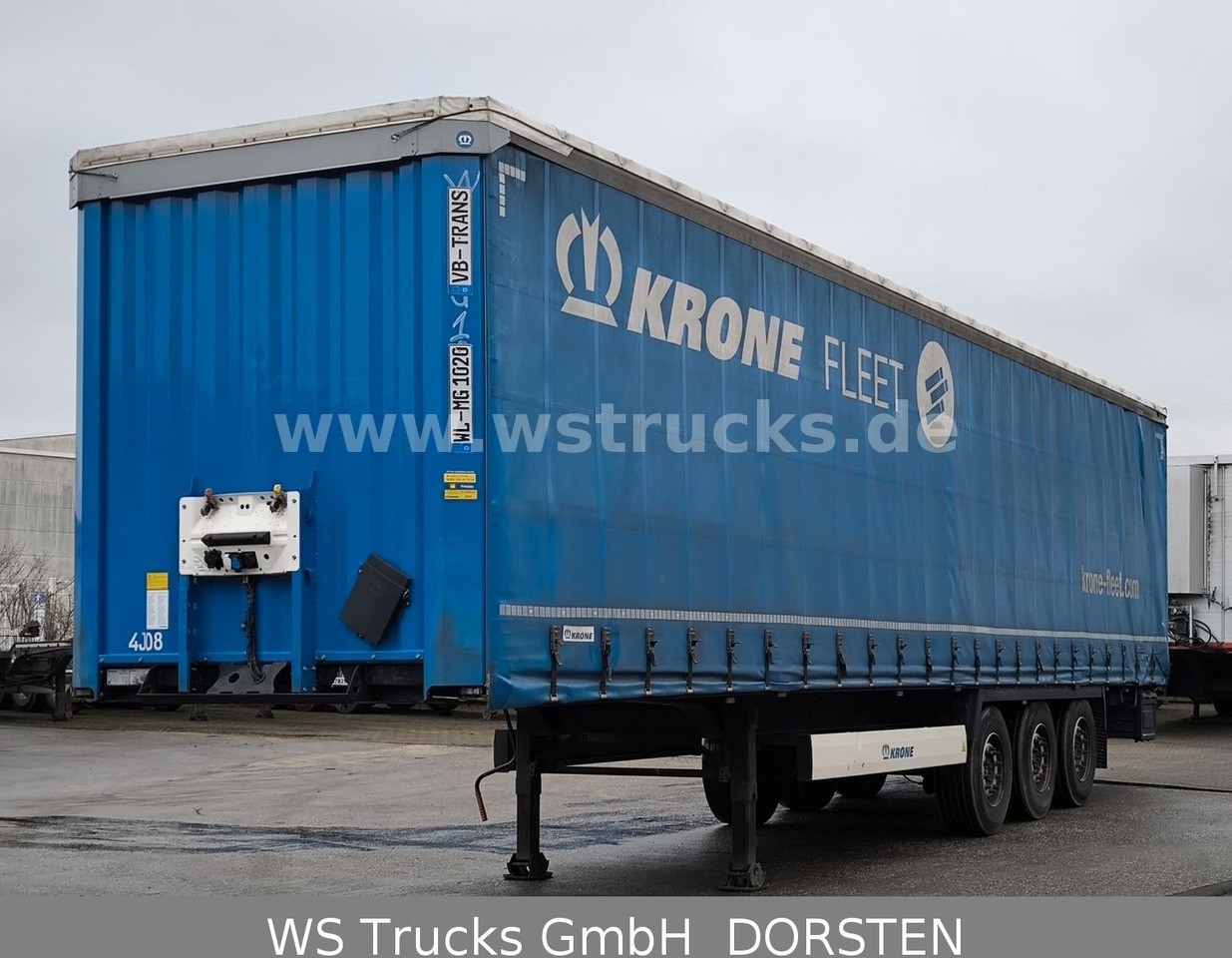 Krone SD 27 Planauflieger mit Edscha | ABS, EBS, XL - Polprikolica s ponjavo: slika 2 Krone SD 27 Planauflieger mit Edscha | ABS, EBS, XL - Polprikolica s ponjavo: slika 2