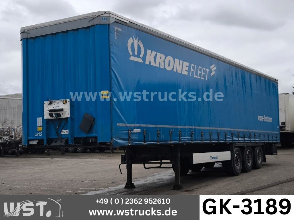 Krone SD 27 Planauflieger mit Edscha | ABS, EBS, XL - Polprikolica s ponjavo: slika 1 Krone SD 27 Planauflieger mit Edscha | ABS, EBS, XL - Polprikolica s ponjavo: slika 1