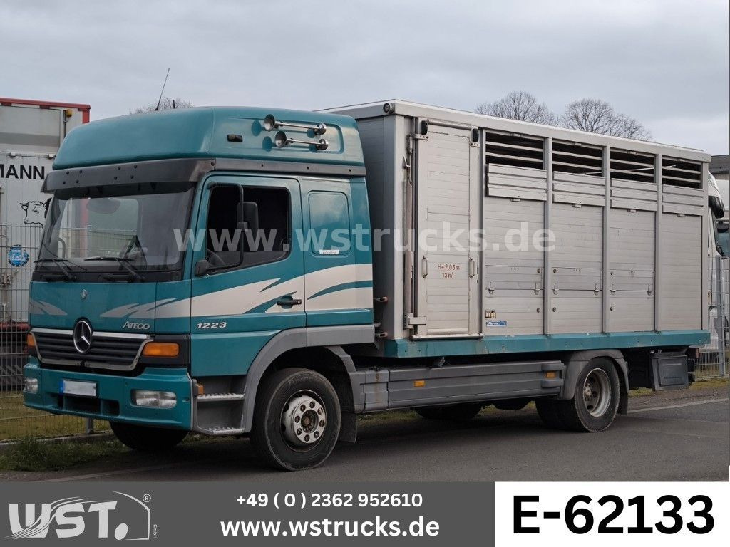 Mercedes-Benz Atego 1223 1 Stock Hohe Gitter Viehtransporter - Tovornjak za prevoz konj: slika 1 Mercedes-Benz Atego 1223 1 Stock Hohe Gitter Viehtransporter - Tovornjak za prevoz konj: slika 1