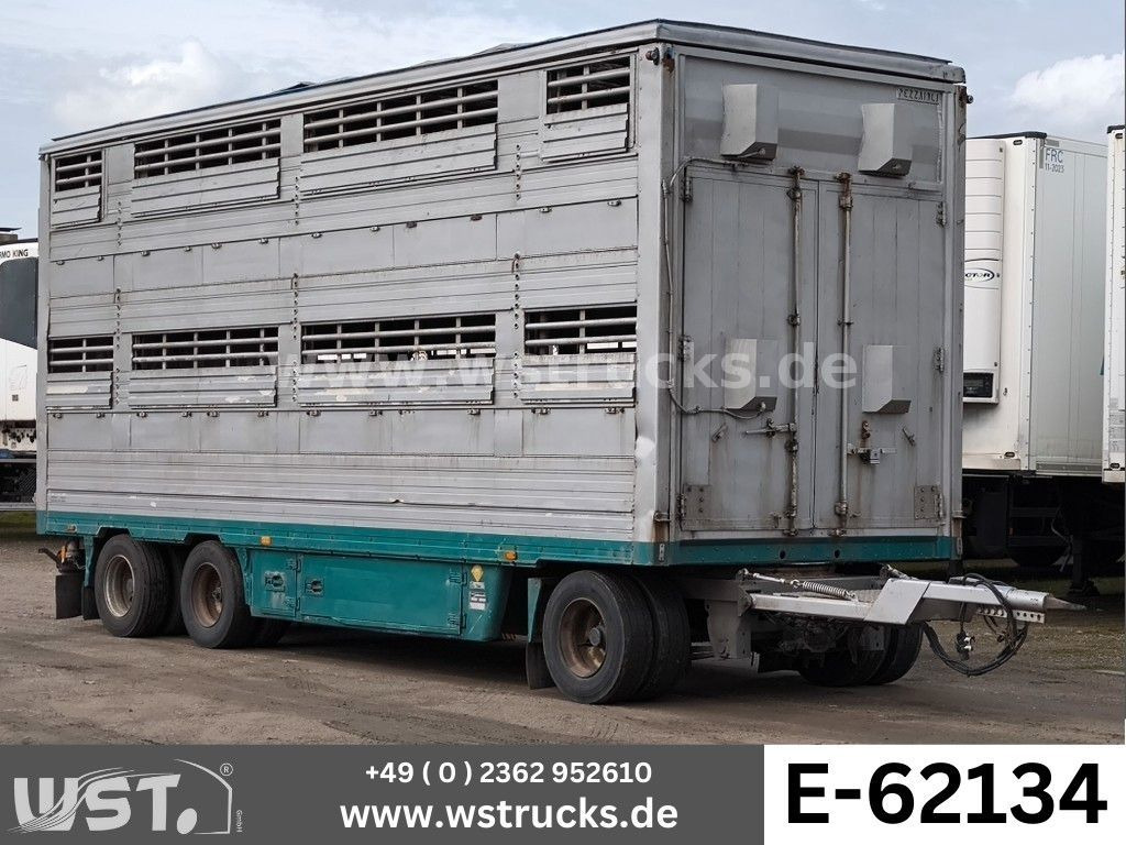 Pezzaioli 2 Stock RBA31F ausfahrbares Dach Viehanhänger - Prikolica za prevoz živine: slika 1 Pezzaioli 2 Stock RBA31F ausfahrbares Dach Viehanhänger - Prikolica za prevoz živine: slika 1