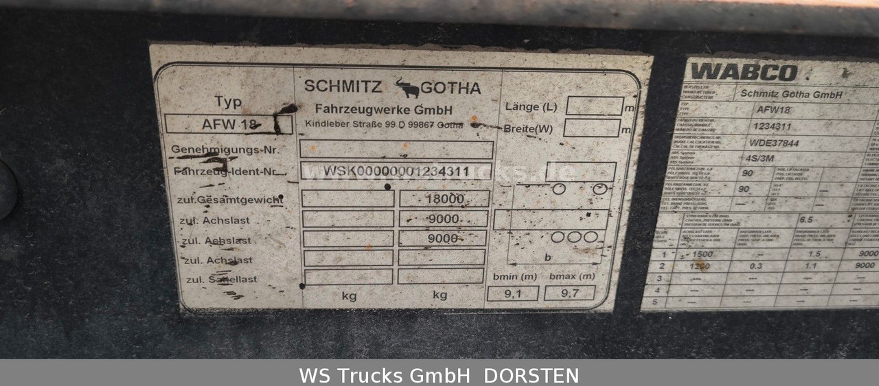 Schmitz Cargobull BDF Wechselbrücke AFW 18 - Kontejnerska prikolica/ Prikolica z zamenljivim tovoriščem: slika 5 Schmitz Cargobull BDF Wechselbrücke AFW 18 - Kontejnerska prikolica/ Prikolica z zamenljivim tovoriščem: slika 5