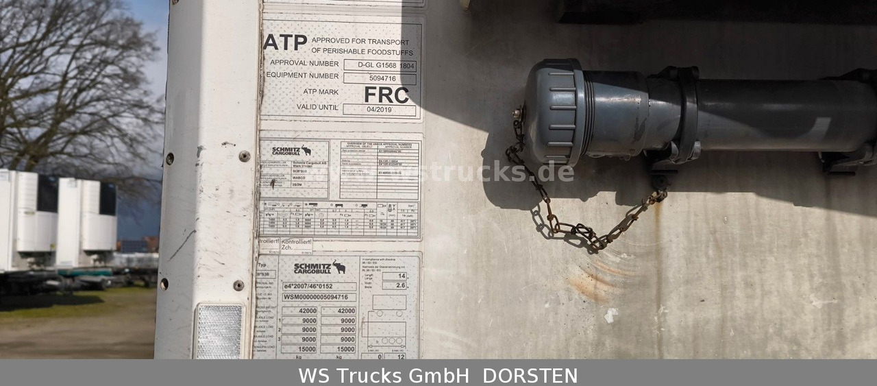 Schmitz Cargobull SKO 24 Kühlauflieger Vector 1550 Strom/Diesel - Polprikolica hladilnik: slika 5 Schmitz Cargobull SKO 24 Kühlauflieger Vector 1550 Strom/Diesel - Polprikolica hladilnik: slika 5