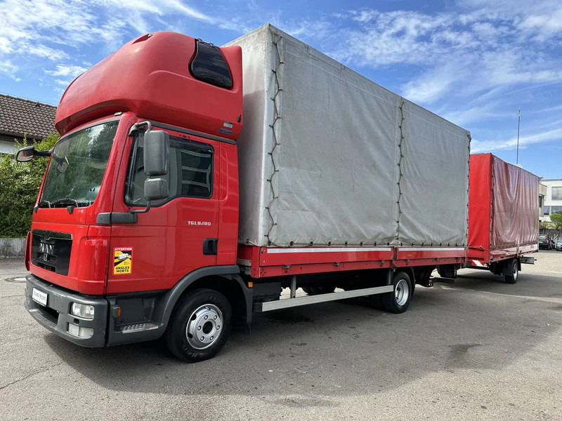 MAN MAN 8.180 Zug mit SAXAS 1-Achs Anh Topsleeper MAN 8.180 Zug mit SAXAS 1-Achs Anh Topsleeper - Dostavno vozilo s ponjavo: slika 1 MAN MAN 8.180 Zug mit SAXAS 1-Achs Anh Topsleeper MAN 8.180 Zug mit SAXAS 1-Achs Anh Topsleeper - Dostavno vozilo s ponjavo: slika 1