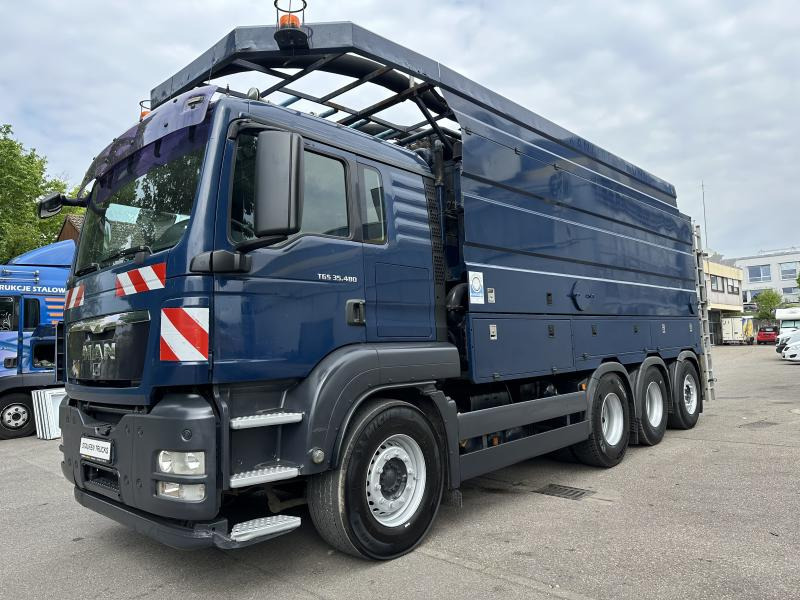 MAN TGS 35.480 8X4 ASSMANN Saug/Spülwagen Kanalreiniger - Vakuumski tovornjak: slika 1 MAN TGS 35.480 8X4 ASSMANN Saug/Spülwagen Kanalreiniger - Vakuumski tovornjak: slika 1