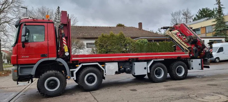 Mercedes-Benz AK 8X8 FASSI 660 EINZELBER SEILWINDE - Tovornjak z dvigalom: slika 1 Mercedes-Benz AK 8X8 FASSI 660 EINZELBER SEILWINDE - Tovornjak z dvigalom: slika 1