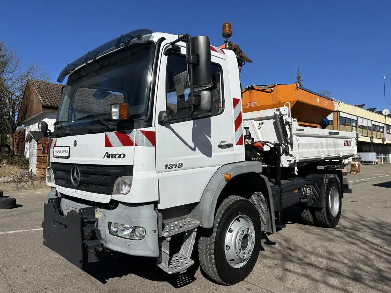 Mercedes-Benz Atego 1318 5 x AK Allrad Kran Palfinger 7001 - Tovornjak prekucnik, Tovornjak z dvigalom: slika 4 Mercedes-Benz Atego 1318 5 x AK Allrad Kran Palfinger 7001 - Tovornjak prekucnik, Tovornjak z dvigalom: slika 4