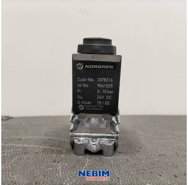 Volvo Volvo - 1078316 - Magneetklep - Rezervni deli za Tovornjak: slika 2 Volvo Volvo - 1078316 - Magneetklep - Rezervni deli za Tovornjak: slika 2