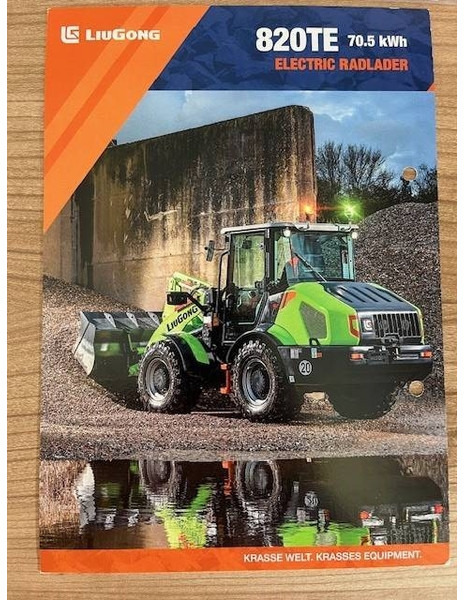 LIUGONG 820 TE vollelektrisch, 6.600 kg, 1.2 cbm - Kolesni nakladalec: slika 3 LIUGONG 820 TE vollelektrisch, 6.600 kg, 1.2 cbm - Kolesni nakladalec: slika 3