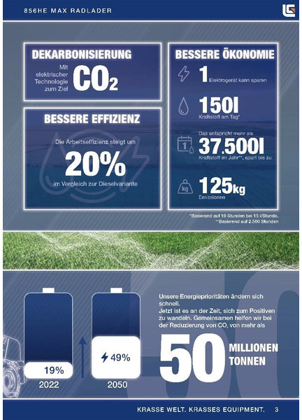 LIUGONG 856 HE vollelektrisch, 21.000 kg, 3.5 cbm - Kolesni nakladalec: slika 3 LIUGONG 856 HE vollelektrisch, 21.000 kg, 3.5 cbm - Kolesni nakladalec: slika 3