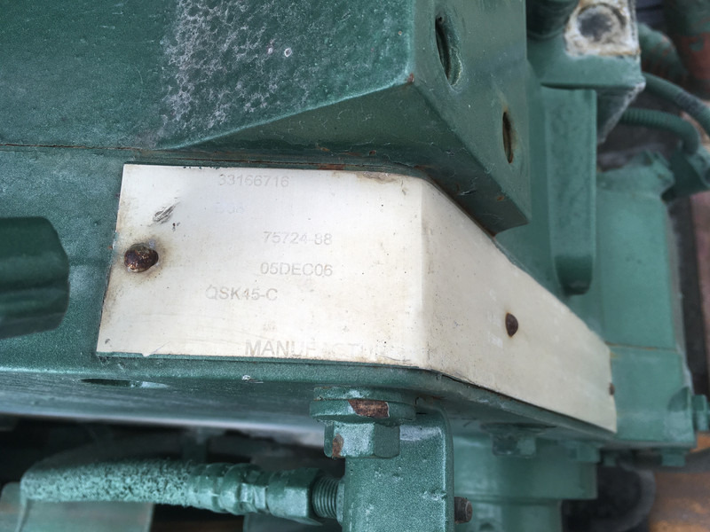 Cummins QSK45 CPL2823 USED - Gradbeni stroj: slika 5 Cummins QSK45 CPL2823 USED - Gradbeni stroj: slika 5