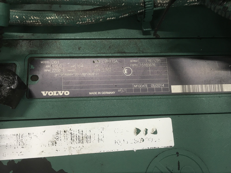 Nov Gradbeni stroj Volvo D6H FOR PARTS: slika 6