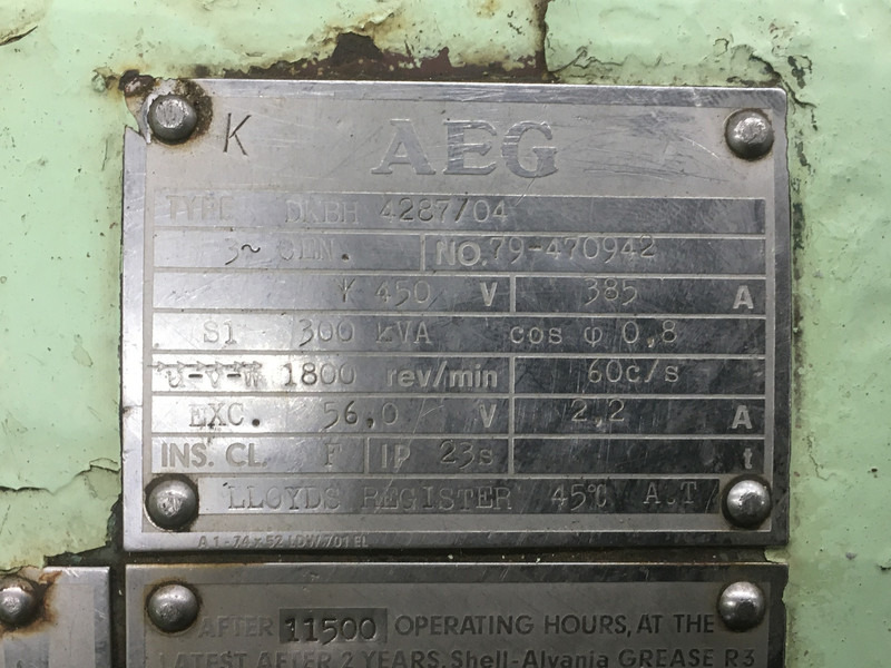 Scania DSI14.02 GENERATOR 300KVA USED - Generator: slika 5 Scania DSI14.02 GENERATOR 300KVA USED - Generator: slika 5