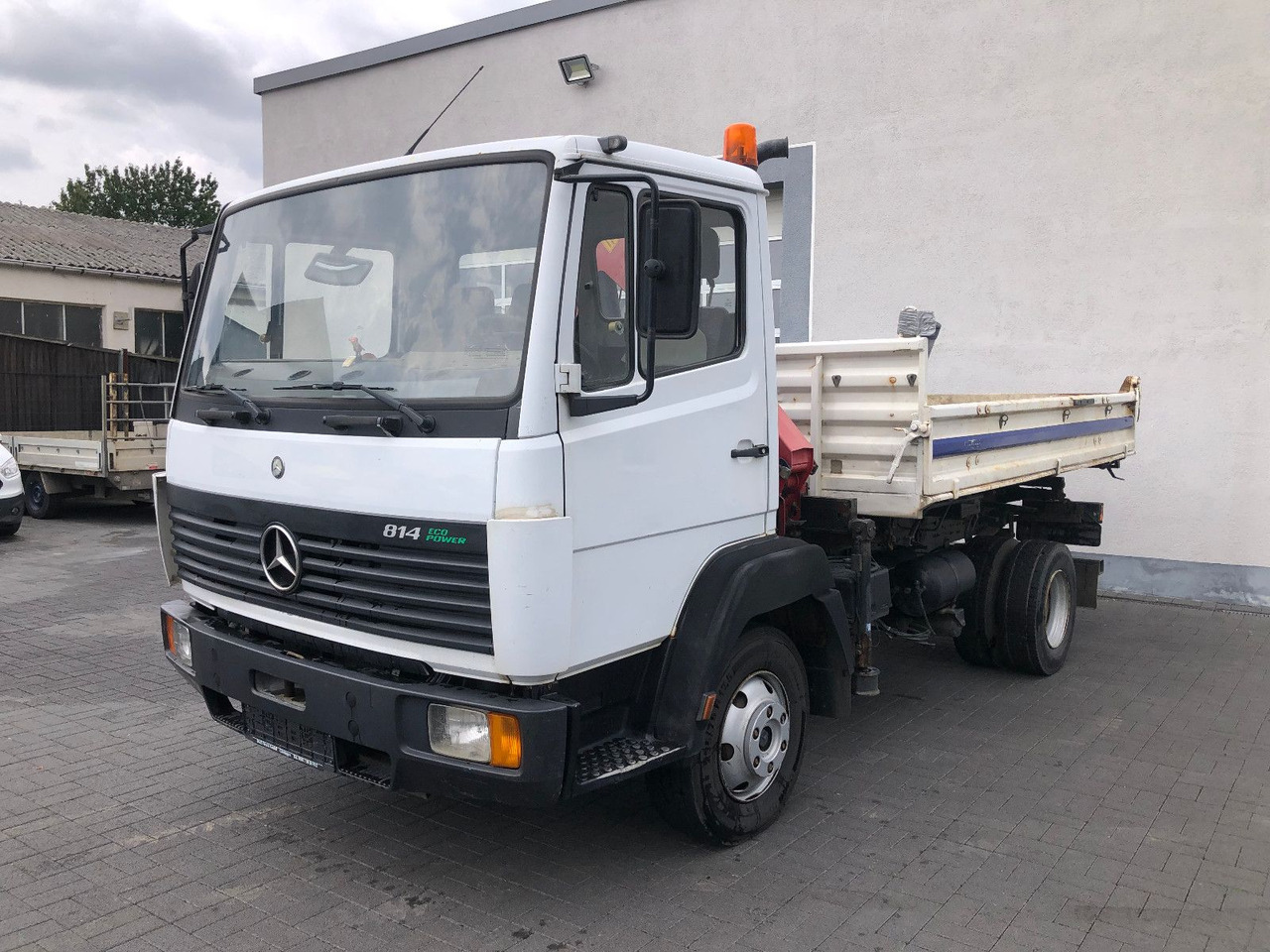 Mercedes-Benz 814 EcoPower, Kran - Dostavno vozilo prekucnik: slika 1 Mercedes-Benz 814 EcoPower, Kran - Dostavno vozilo prekucnik: slika 1