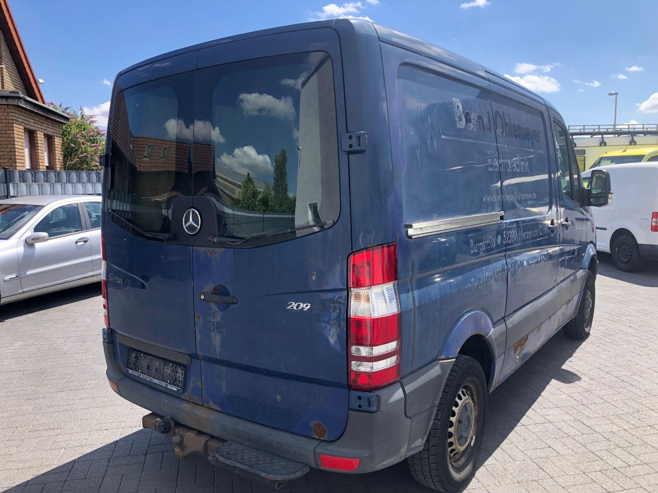 Mercedes-Benz Sprinter II Kasten 209 CDI - Mali kombi: slika 2 Mercedes-Benz Sprinter II Kasten 209 CDI - Mali kombi: slika 2