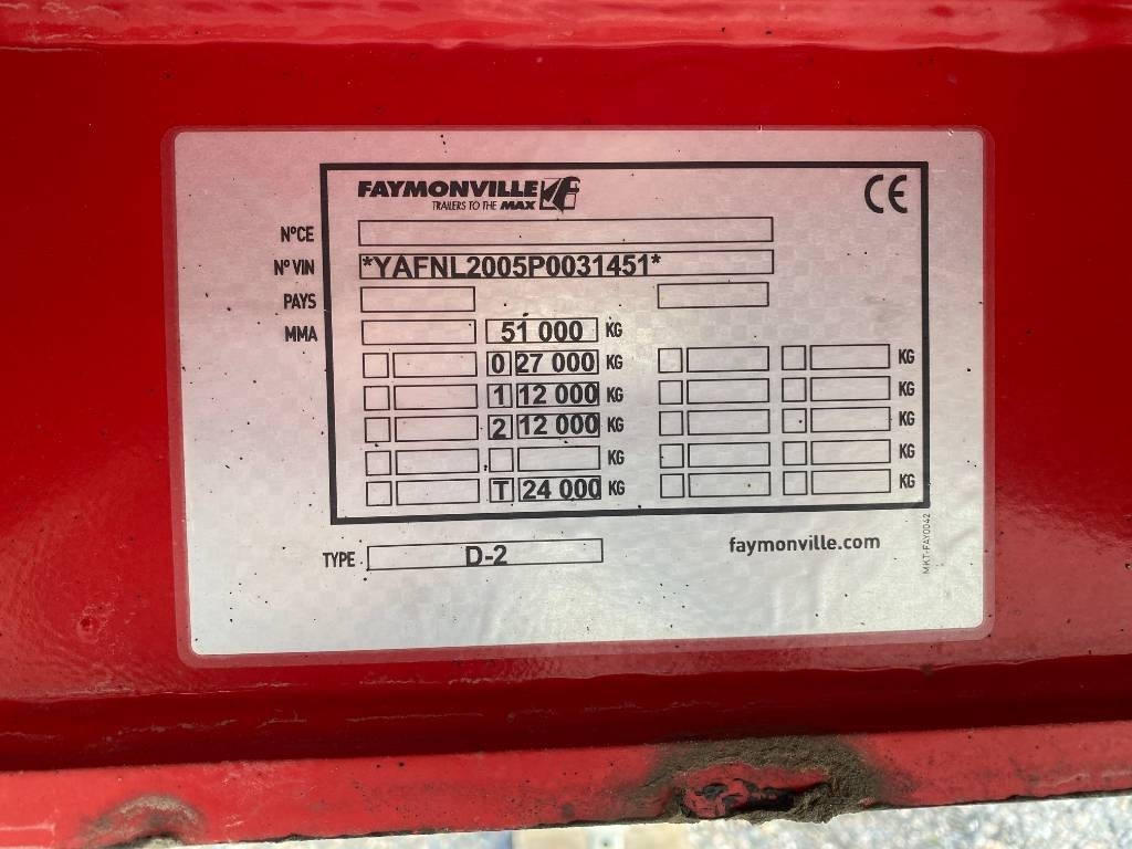 Faymonville siipi adapteri 2+4 - Nizko noseča polprikolica: slika 2 Faymonville siipi adapteri 2+4 - Nizko noseča polprikolica: slika 2