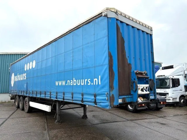 Krone SDP-27 3-AXLE 13.60 M. CURTAINSIDE WITH SLIDING ROOF (BPW-AXLES / DISC BRAKES / ABS-EBS BRAKE SYSTEM) - Polprikolica s ponjavo: slika 2 Krone SDP-27 3-AXLE 13.60 M. CURTAINSIDE WITH SLIDING ROOF (BPW-AXLES / DISC BRAKES / ABS-EBS BRAKE SYSTEM) - Polprikolica s ponjavo: slika 2