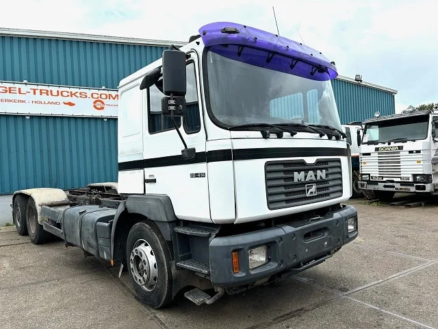 MAN 26.414 FNL-T (6-CILINDERHEADS) 6x4 CHASSIS (EURO 2 / ZF16 MANUAL GEARBOX / REDUCTION AXLES) - Tovornjak-šasija: slika 2 MAN 26.414 FNL-T (6-CILINDERHEADS) 6x4 CHASSIS (EURO 2 / ZF16 MANUAL GEARBOX / REDUCTION AXLES) - Tovornjak-šasija: slika 2
