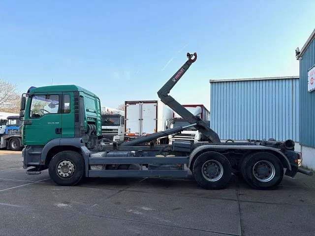 MAN TGA 26.360BB 6x4 FULL STEEL MULTILIFT HOOK-ARM (ZF16 MANUAL GEARBOX / FULL STEEL SUSPENSION / REDUCTION AXLES / AIRCONDITIONING) - Kotalni prekucni tovornjak: slika 5 MAN TGA 26.360BB 6x4 FULL STEEL MULTILIFT HOOK-ARM (ZF16 MANUAL GEARBOX / FULL STEEL SUSPENSION / REDUCTION AXLES / AIRCONDITIONING) - Kotalni prekucni tovornjak: slika 5