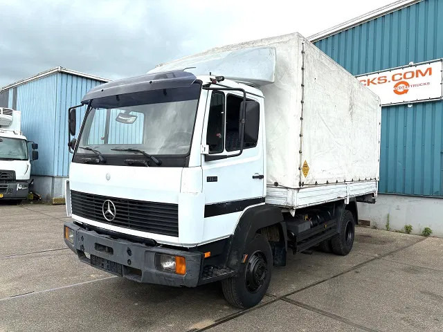 Mercedes-Benz LK 914 (6-CILINDER) WITH TENT BOX (MANUAL GEARBOX / FULL STEEL SUSPENSION / LOADING PLATFORM) - Tovornjak s ponjavo: slika 1 Mercedes-Benz LK 914 (6-CILINDER) WITH TENT BOX (MANUAL GEARBOX / FULL STEEL SUSPENSION / LOADING PLATFORM) - Tovornjak s ponjavo: slika 1