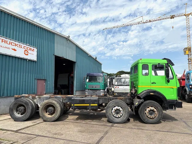 Mercedes-Benz SK 3335K 8x4 FULL STEEL CHASSIS (ZF16 MANUAL GEARBOX / RETARDER / FULL STEEL SUSPENSION / REDUCTION AXLES) - Tovornjak-šasija: slika 4 Mercedes-Benz SK 3335K 8x4 FULL STEEL CHASSIS (ZF16 MANUAL GEARBOX / RETARDER / FULL STEEL SUSPENSION / REDUCTION AXLES) - Tovornjak-šasija: slika 4