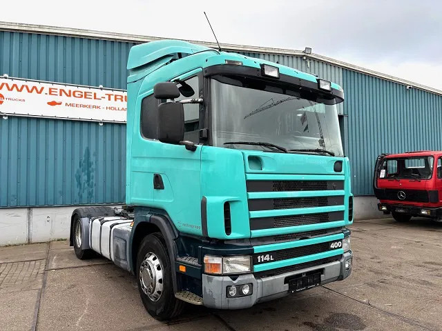 Scania R114-380 LA SLEEPERCAB 4x2 (EURO 2 / MANUAL GEARBOX / HYDRAULIC KIT / P.T.O. / FULL SPOILERSET / ETC.) - Vlačilec: slika 2 Scania R114-380 LA SLEEPERCAB 4x2 (EURO 2 / MANUAL GEARBOX / HYDRAULIC KIT / P.T.O. / FULL SPOILERSET / ETC.) - Vlačilec: slika 2