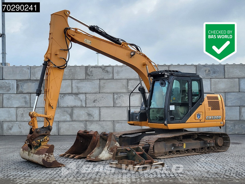 Case CX130 D 3 BUCKETS + FORKS - Bager goseničar: slika 1 Case CX130 D 3 BUCKETS + FORKS - Bager goseničar: slika 1