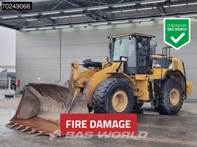 Cat 966 K FIRE DAMAGE - OPERABLE - Kolesni nakladalec: slika 1 Cat 966 K FIRE DAMAGE - OPERABLE - Kolesni nakladalec: slika 1