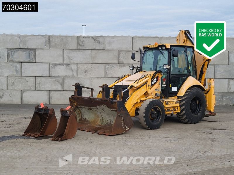 Caterpillar 428 F A/C - Bager nakladalec: slika 1 Caterpillar 428 F A/C - Bager nakladalec: slika 1