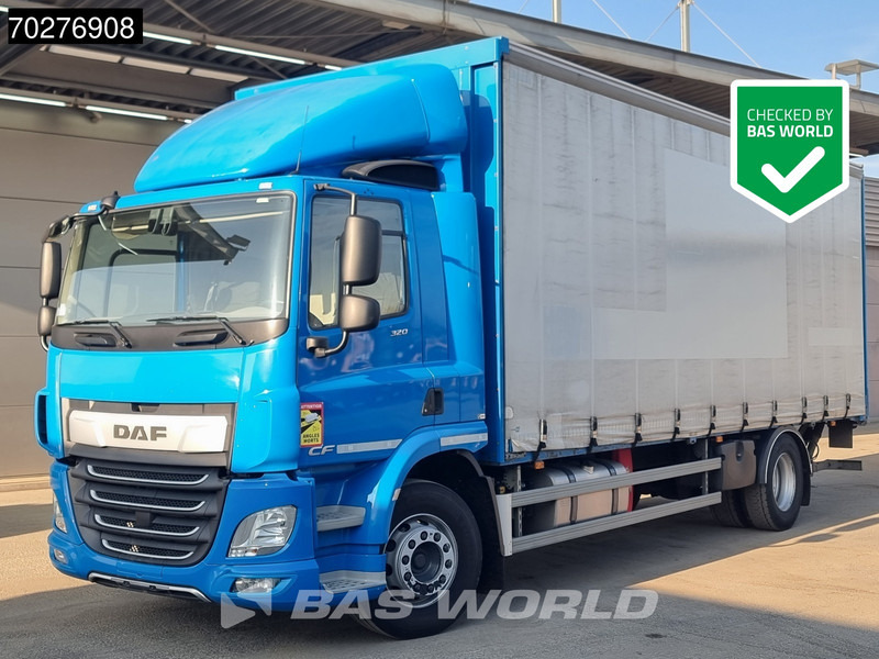 DAF CF 320 4X2 19tonner Automatic 2.500kg Tailgate ACC Euro 6 - Tovornjak s ponjavo: slika 1 DAF CF 320 4X2 19tonner Automatic 2.500kg Tailgate ACC Euro 6 - Tovornjak s ponjavo: slika 1
