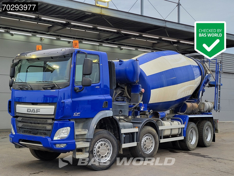 DAF CF 400 8X4 9m3 Stetter Mixer Big-Axle Steel Suspension Manual Euro 6 - Avtomešalec: slika 1 DAF CF 400 8X4 9m3 Stetter Mixer Big-Axle Steel Suspension Manual Euro 6 - Avtomešalec: slika 1
