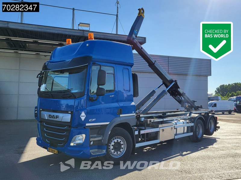 DAF CF 440 6X2 NL-Truck 21tons VDL containersystem ACC Euro 6 - Kotalni prekucni tovornjak: slika 1 DAF CF 440 6X2 NL-Truck 21tons VDL containersystem ACC Euro 6 - Kotalni prekucni tovornjak: slika 1