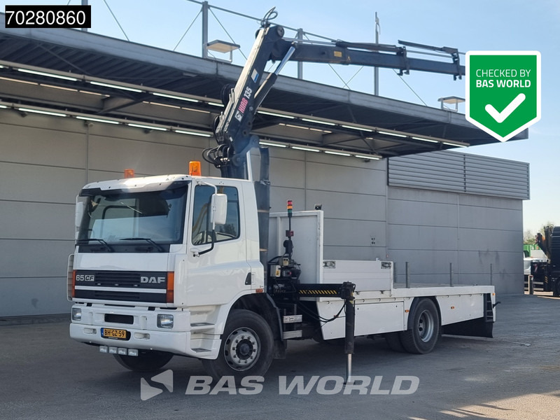 DAF CF65. 220 4X2 NL-Truck Hiab 135-3 Kran Crane Remote Euro 2 - Tovornjak s kesonom, Tovornjak z dvigalom: slika 1 DAF CF65. 220 4X2 NL-Truck Hiab 135-3 Kran Crane Remote Euro 2 - Tovornjak s kesonom, Tovornjak z dvigalom: slika 1