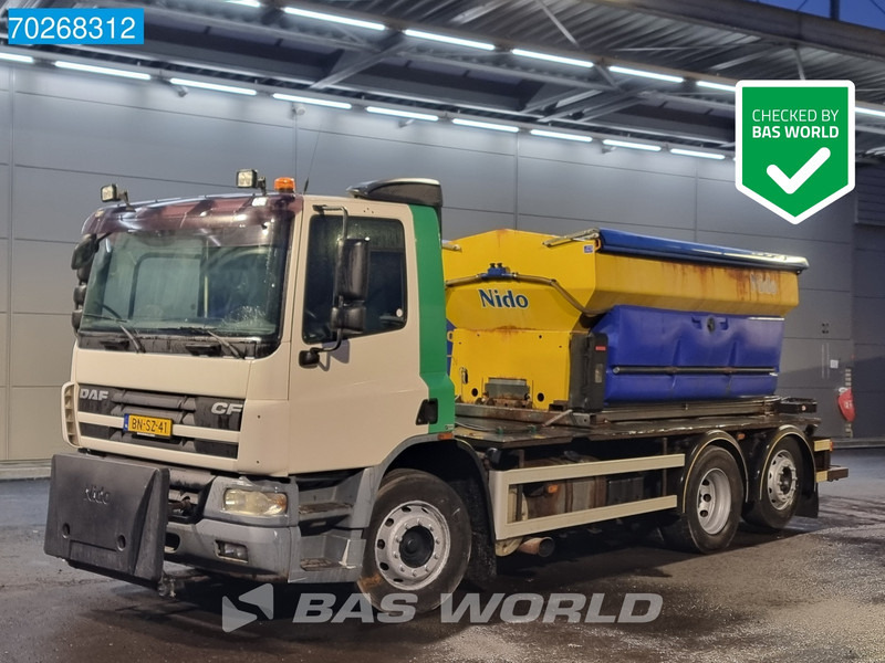 DAF CF75.250 6X2 NL-Truck Nido sand-salt spreader Lift+Lenkachse Euro 3 - Tovornjak s kesonom: slika 1 DAF CF75.250 6X2 NL-Truck Nido sand-salt spreader Lift+Lenkachse Euro 3 - Tovornjak s kesonom: slika 1