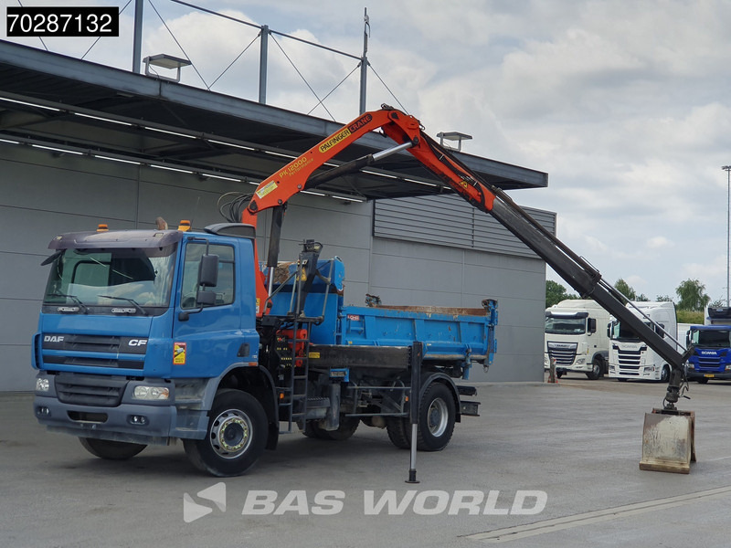 DAF CF75.310 4X2 Palfinger PK12000 Kran Crane 7m3 tipper Big-Axle Steelsuspension Euro 3 - Tovornjak prekucnik, Tovornjak z dvigalom: slika 5 DAF CF75.310 4X2 Palfinger PK12000 Kran Crane 7m3 tipper Big-Axle Steelsuspension Euro 3 - Tovornjak prekucnik, Tovornjak z dvigalom: slika 5