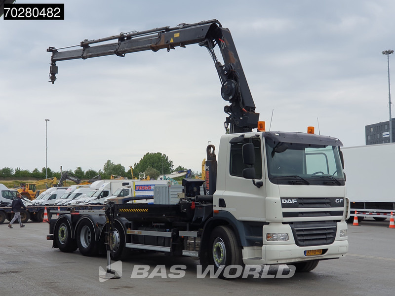 DAF CF85.360 8X2 NL-Truck Hiab 211 E-3 Hipro Kran 21tons Multilift Lift+steering Euro 5 - Kotalni prekucni tovornjak, Tovornjak z dvigalom: slika 3 DAF CF85.360 8X2 NL-Truck Hiab 211 E-3 Hipro Kran 21tons Multilift Lift+steering Euro 5 - Kotalni prekucni tovornjak, Tovornjak z dvigalom: slika 3