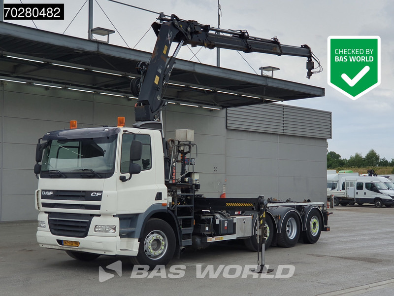 DAF CF85.360 8X2 NL-Truck Hiab 211 E-3 Hipro Kran 21tons Multilift Lift+steering Euro 5 - Kotalni prekucni tovornjak, Tovornjak z dvigalom: slika 1 DAF CF85.360 8X2 NL-Truck Hiab 211 E-3 Hipro Kran 21tons Multilift Lift+steering Euro 5 - Kotalni prekucni tovornjak, Tovornjak z dvigalom: slika 1