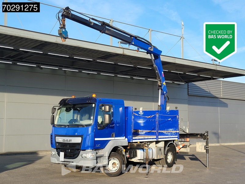 DAF LF 260 LF 4X2 HIAB 111 B-2 HIDUO Crane Automatic ACC Euro 6 - Tovornjak s kesonom, Tovornjak z dvigalom: slika 1 DAF LF 260 LF 4X2 HIAB 111 B-2 HIDUO Crane Automatic ACC Euro 6 - Tovornjak s kesonom, Tovornjak z dvigalom: slika 1