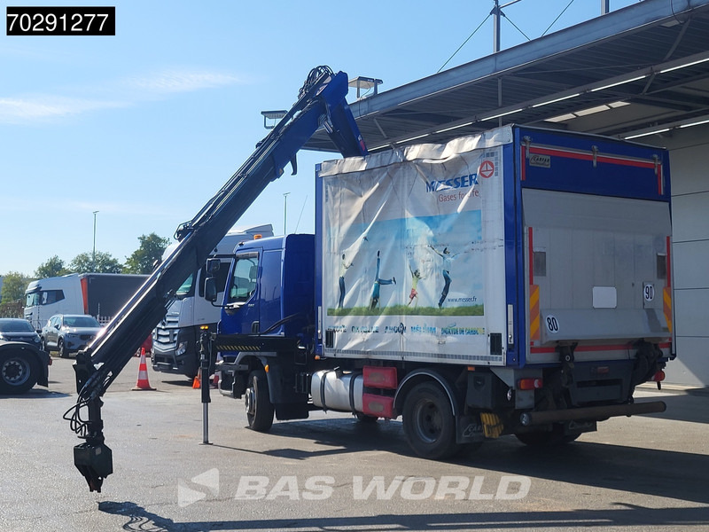 DAF LF 260 LF 4X2 HIAB 111 B-2 Hiduo Crane Kran Remote control Tailgate Automatic ACC Euro 6 - Tovornjak s kesonom, Tovornjak z dvigalom: slika 2 DAF LF 260 LF 4X2 HIAB 111 B-2 Hiduo Crane Kran Remote control Tailgate Automatic ACC Euro 6 - Tovornjak s kesonom, Tovornjak z dvigalom: slika 2