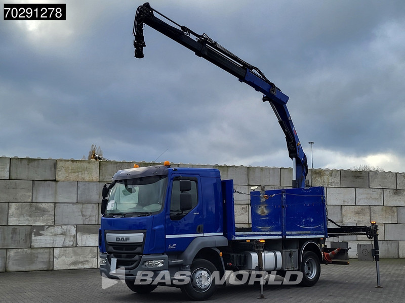 DAF LF 260 LF 4X2 Hiab 111 B-2 HIDUO Crane Kran Remote control Automatic ACC Euro 6 - Tovornjak s kesonom, Tovornjak z dvigalom: slika 1 DAF LF 260 LF 4X2 Hiab 111 B-2 HIDUO Crane Kran Remote control Automatic ACC Euro 6 - Tovornjak s kesonom, Tovornjak z dvigalom: slika 1