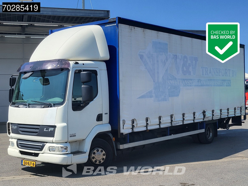 DAF LF45.220 LF 4X2 12tons NL-Truck 1500kg Ladebordwand Automatic EEV - Tovornjak s ponjavo: slika 1 DAF LF45.220 LF 4X2 12tons NL-Truck 1500kg Ladebordwand Automatic EEV - Tovornjak s ponjavo: slika 1