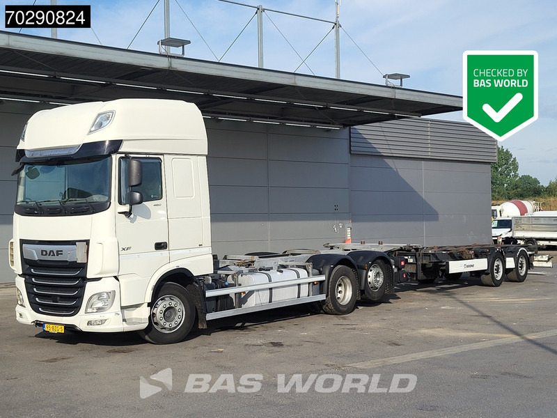 DAF XF 480 6X2 Combi NL-Truck BDF Retarder Liftaxle Automatic ACC Euro 6 - Kontejnerski tovornjak/ Tovornjak z zamenljivim tovoriščem: slika 1 DAF XF 480 6X2 Combi NL-Truck BDF Retarder Liftaxle Automatic ACC Euro 6 - Kontejnerski tovornjak/ Tovornjak z zamenljivim tovoriščem: slika 1