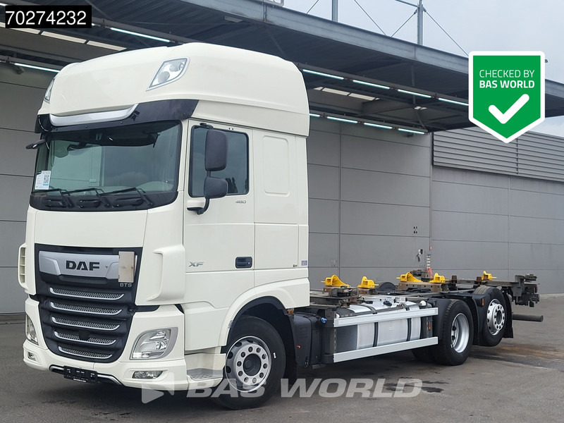 DAF XF 480 6X2 SSC FAN Retarder 2xTanks Lift-Lenkachse ACC LED Euro 6 - Kontejnerski tovornjak/ Tovornjak z zamenljivim tovoriščem: slika 1 DAF XF 480 6X2 SSC FAN Retarder 2xTanks Lift-Lenkachse ACC LED Euro 6 - Kontejnerski tovornjak/ Tovornjak z zamenljivim tovoriščem: slika 1