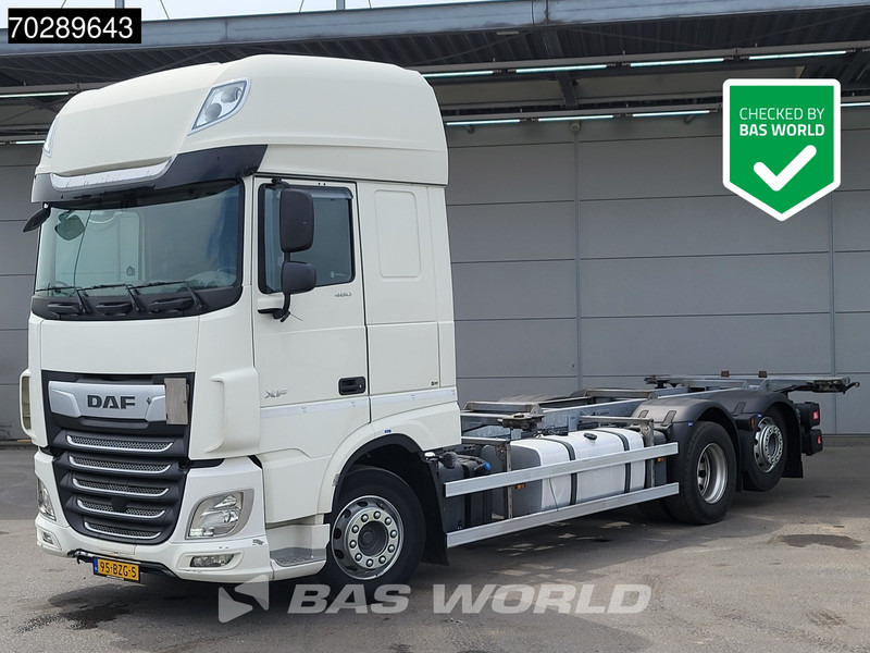 DAF XF 480 XF 6X2 NL-Truck BDF Retarder Liftaxle 2xTanks Automatic ACC Euro 6 - Kontejnerski tovornjak/ Tovornjak z zamenljivim tovoriščem: slika 1 DAF XF 480 XF 6X2 NL-Truck BDF Retarder Liftaxle 2xTanks Automatic ACC Euro 6 - Kontejnerski tovornjak/ Tovornjak z zamenljivim tovoriščem: slika 1