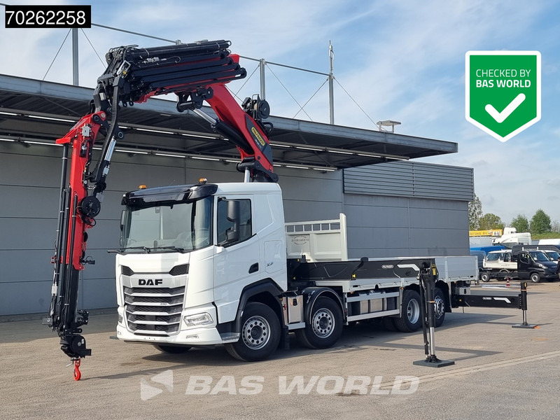 DAF XF 530 8X2 NEW Palfinger PK580 TEC Kran Crane Fly-Jib 2.5t Winch Lift+Lenkasche Retarder - Tovornjak s kesonom, Tovornjak z dvigalom: slika 1 DAF XF 530 8X2 NEW Palfinger PK580 TEC Kran Crane Fly-Jib 2.5t Winch Lift+Lenkasche Retarder - Tovornjak s kesonom, Tovornjak z dvigalom: slika 1