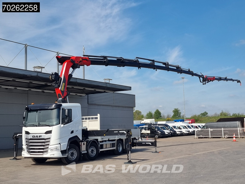 DAF XF 530 8X2 NEW Palfinger PK580 TEC Kran Crane Fly-Jib 2.5t Winch Lift+Lenkasche Retarder - Tovornjak s kesonom, Tovornjak z dvigalom: slika 3 DAF XF 530 8X2 NEW Palfinger PK580 TEC Kran Crane Fly-Jib 2.5t Winch Lift+Lenkasche Retarder - Tovornjak s kesonom, Tovornjak z dvigalom: slika 3