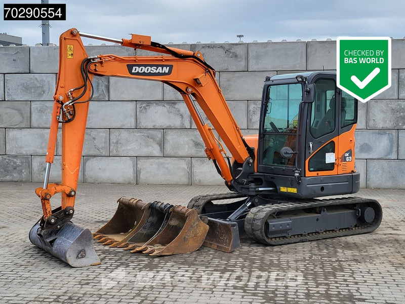 Doosan DX63-3 - Mini bager: slika 1 Doosan DX63-3 - Mini bager: slika 1