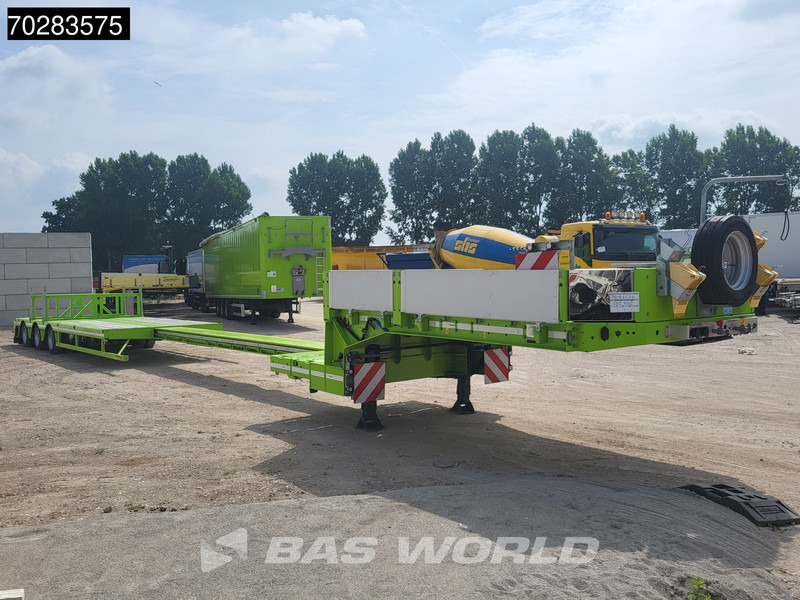 Faymonville F-S43-1AAF 3 axles Extendable Twistlocks 3x Hydraulic Steering Galvanised - Nizko noseča polprikolica: slika 5 Faymonville F-S43-1AAF 3 axles Extendable Twistlocks 3x Hydraulic Steering Galvanised - Nizko noseča polprikolica: slika 5